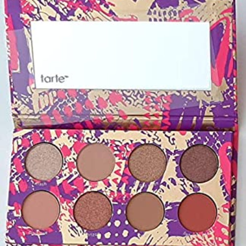 TARTE Dare To Live Eye Palette NWT 8 Amazing Natural Wearable Shades